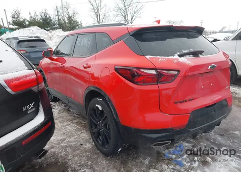 2020 Chevrolet Blazer Awd Rs из США, поврежденный, VIN 3GNKBKRS8LS635815